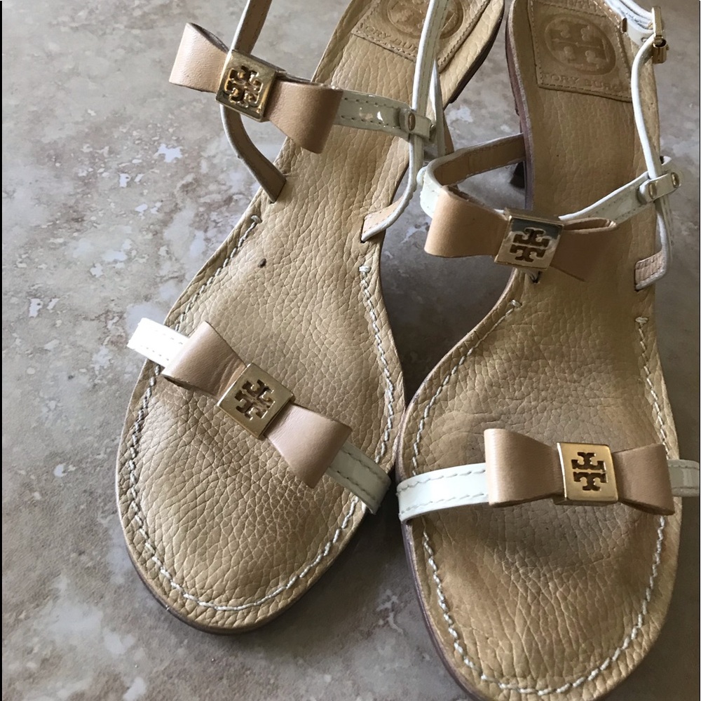 Tory Burch kitten heels size 8.5